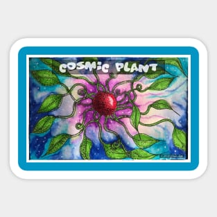 Cosmic Plant Sticker